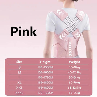 PosturePro Belt – Adjustable Back Support & Spine Alignment Corrector