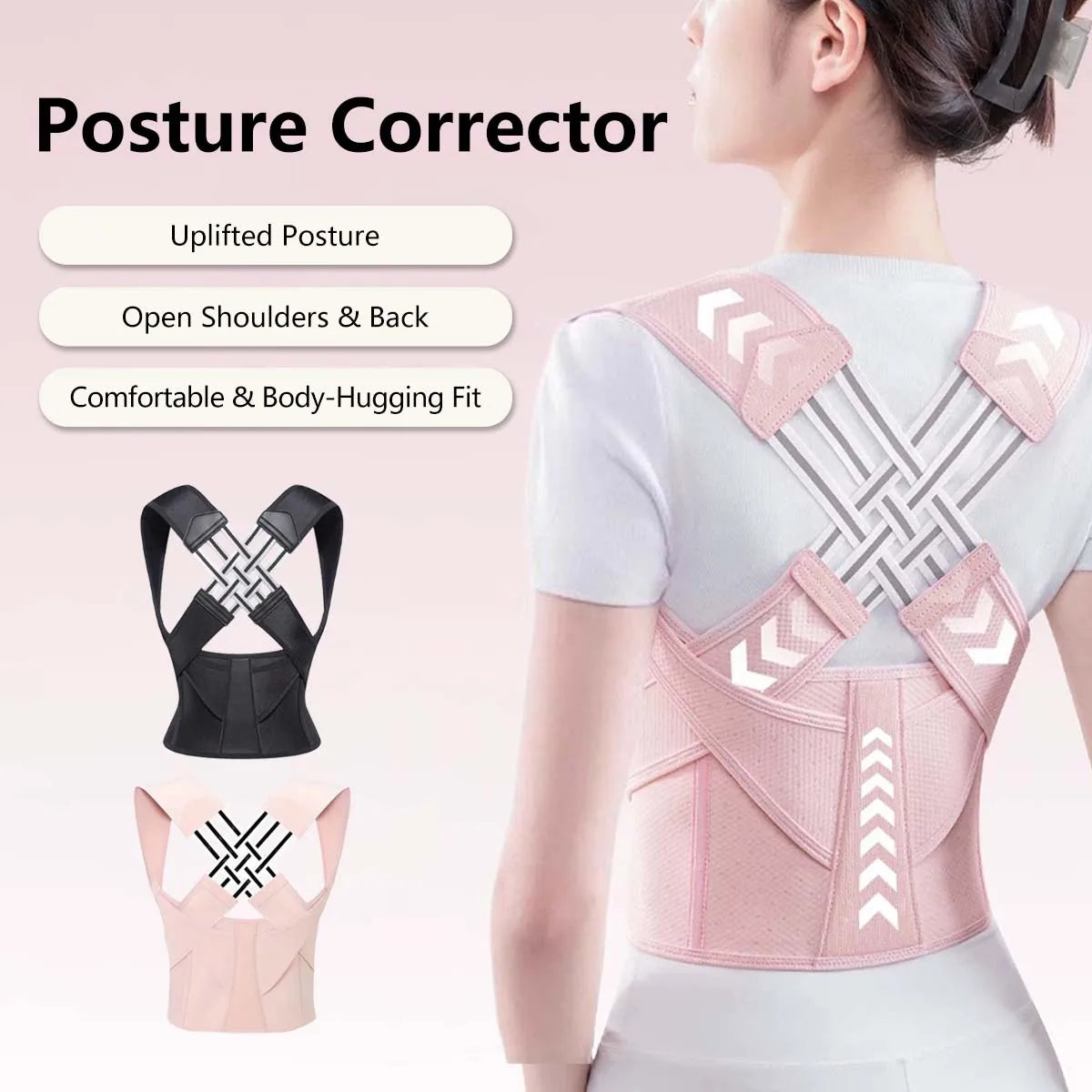 PosturePro Belt – Adjustable Back Support & Spine Alignment Corrector